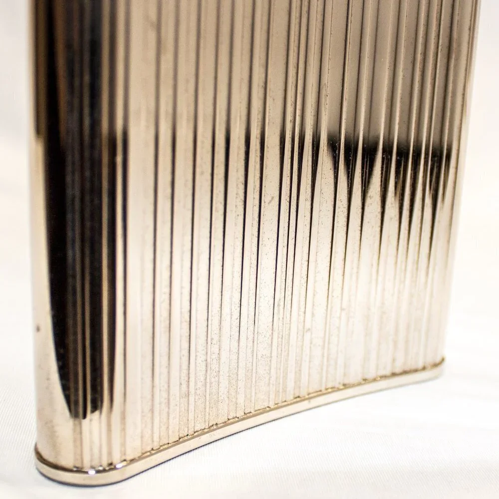 Vintage Hip Flask | AHS Germany | Mid Century Modern Design | 8 oz.